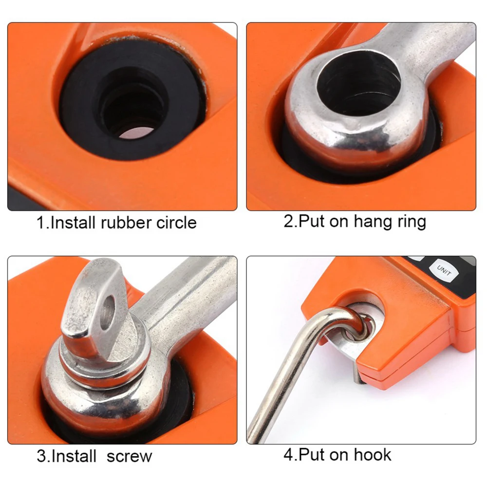 

300kg LCD Digital Electronic Hanging Hook Scale Portable Easy Read Data SMT Technology Mini KG/LB Lightweight Heavy Tool