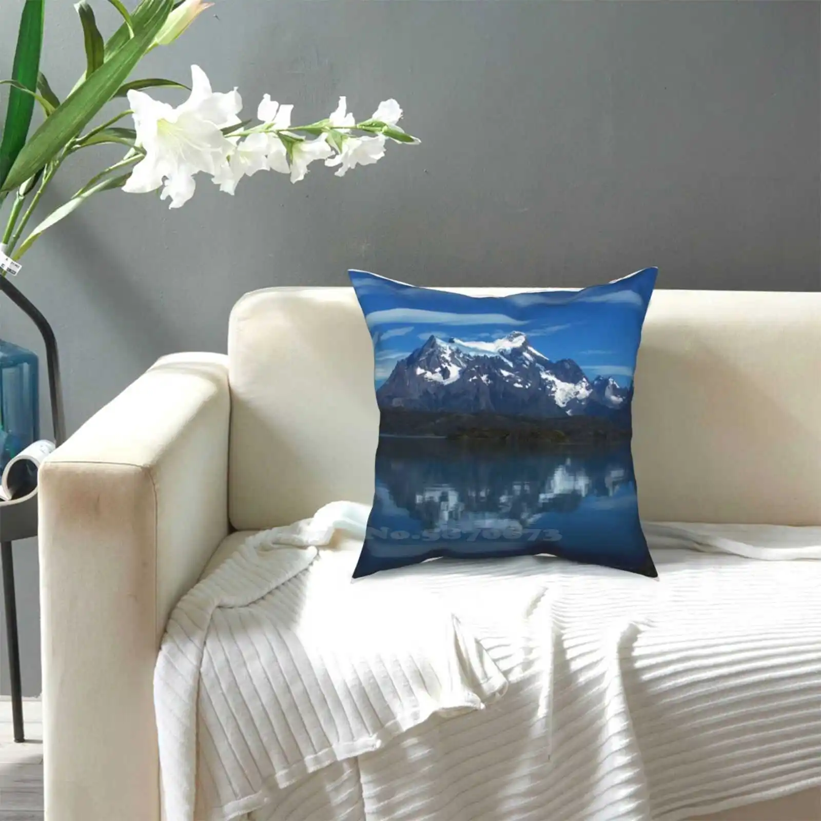 Наволочка для подушки с принтом &quotНациональный парк&quot Торрес дель паин &quot