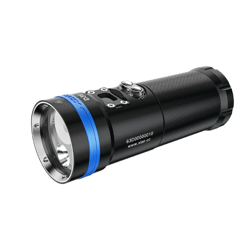 XTAR D36 светильник вспышка для дайвинга с OLED экраном XHP35 HI D4 и XHP 70 2 светодиодов