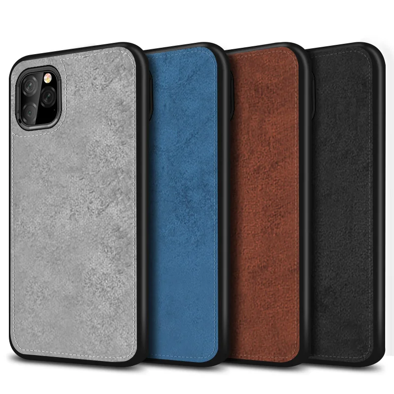 IIOZO Магнитный тканевый чехол для iPhone 11 Pro Max ультра-тонкий тканевый текстурный Мягкий силиконовый чехол для телефона s