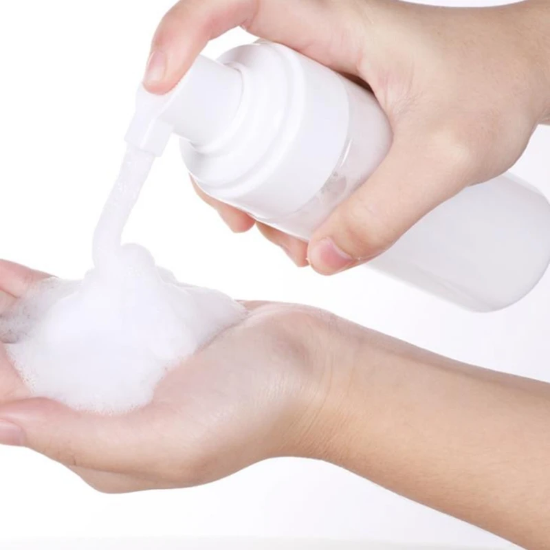 

Foaming Soap Pump Shampoo Dispenser Lotion Liquid Foam Bottle Container Portable