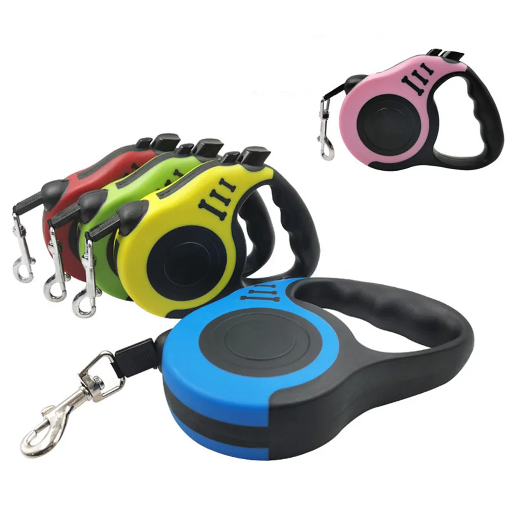 Выдвижной Поводок для собак и кошек 3 м 5 м|Поводки| |