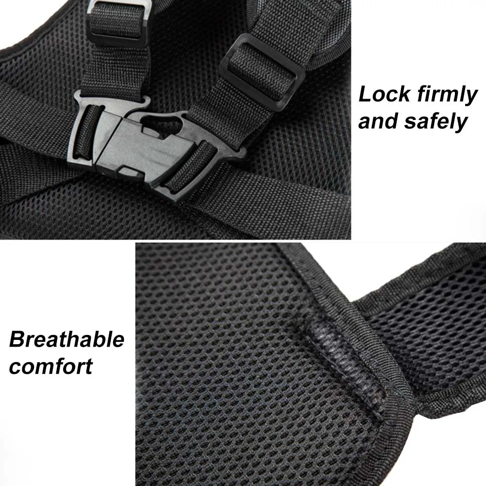 

Baby Kids Portable Scooter Passenger Harness Chest Motorbike With Buckle Front Back Protective Adjustable Motorcycle Safety Belt