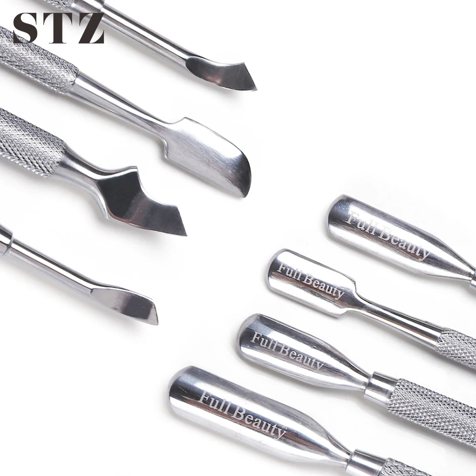 STZ 1 шт. профессиональные инструменты для дизайна ногтей из нержавеющей стали