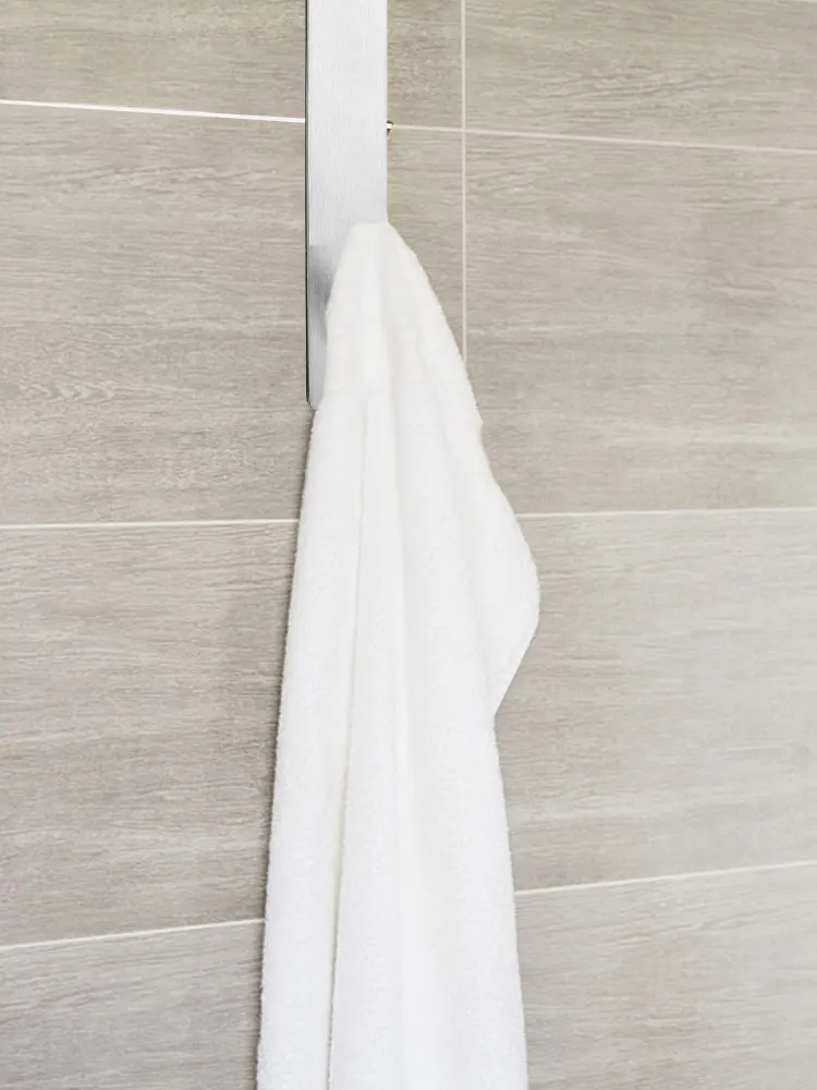 Крючок для двери душа, кухонное хранение, безрамное крепление для полотенца, держатель для ванной комнаты, органайзер для вешалки одежды в доме.