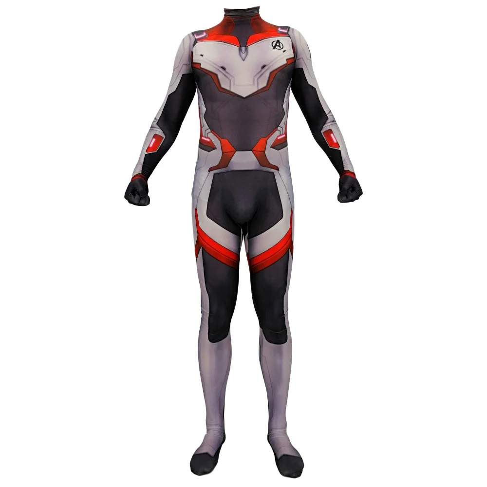 3D печать квантовый костюм игра косплей спандекс лайкра зентай боди комбинезон