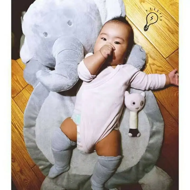 Elephant Fox Sheep Baby Cribs Doll Plush Mat Crawling Sleeping Cushion Stuffed Animals | Игрушки и хобби