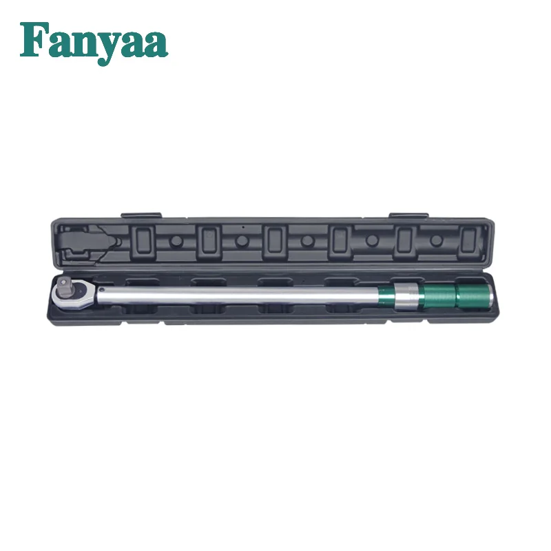 Fanyaa Professional Preset Adjustable Torque Wrench Range 100-500Nm 3/4 Inch Square Drive High-accuracy 4% Hand Tools Spanner |