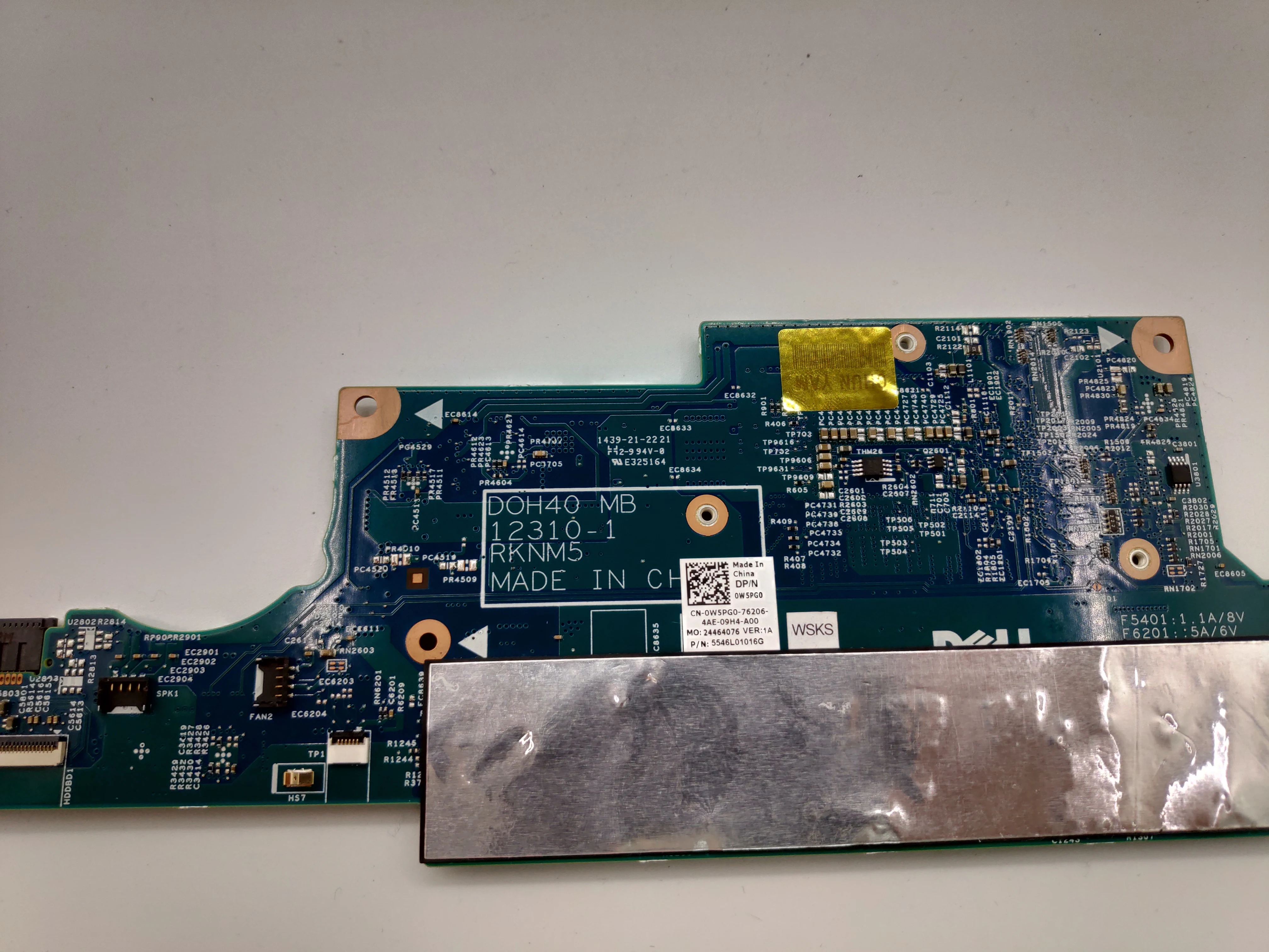 kefu 12310 1 laptop motherboard for dell inspiron 14 7437 original mainboard 8gb ram i7 4500u free global shipping