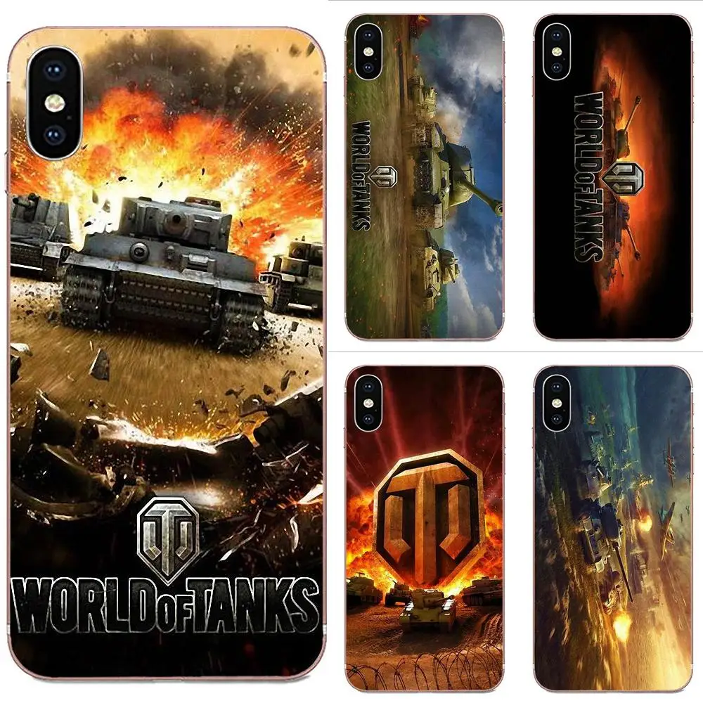 Мир танков игра Wot Art логотип для Xiao mi 3 4 4C 4i 5 5s 5X6 6X8 SE Pro Lite A1 Max x 2 Note 4|Чехлы-накладки|
