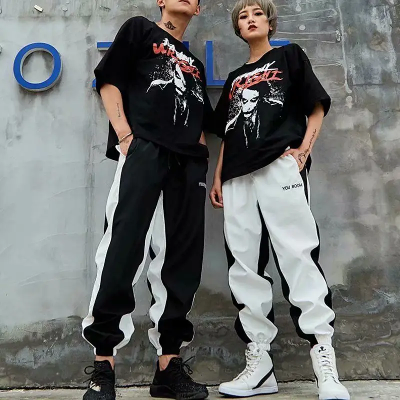 

Top Women's pants traf Trendy pants female student loose autumn dress female new hip hop casual pants high waist slim Leggings