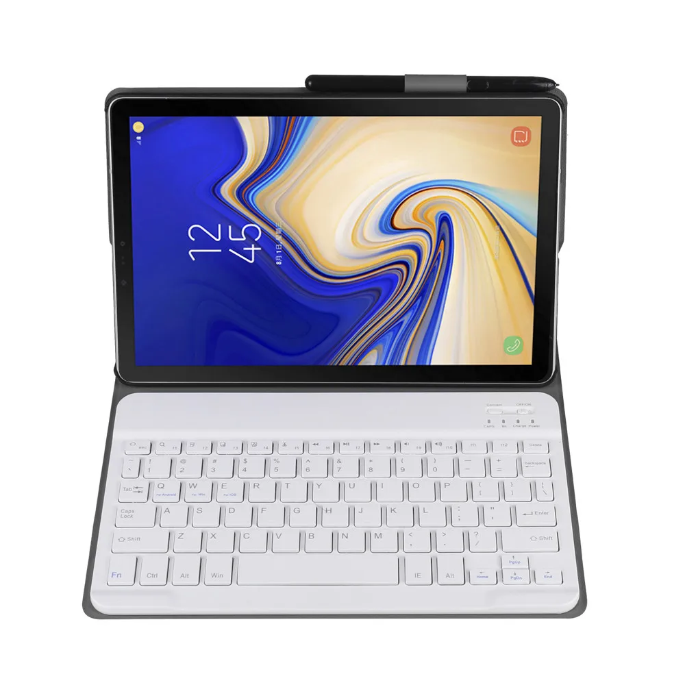 Для планшета Samsung Galaxy Tab S4 T830/T835 10 5 Bluetooth клавиатура + кожаный чехол с защитой от
