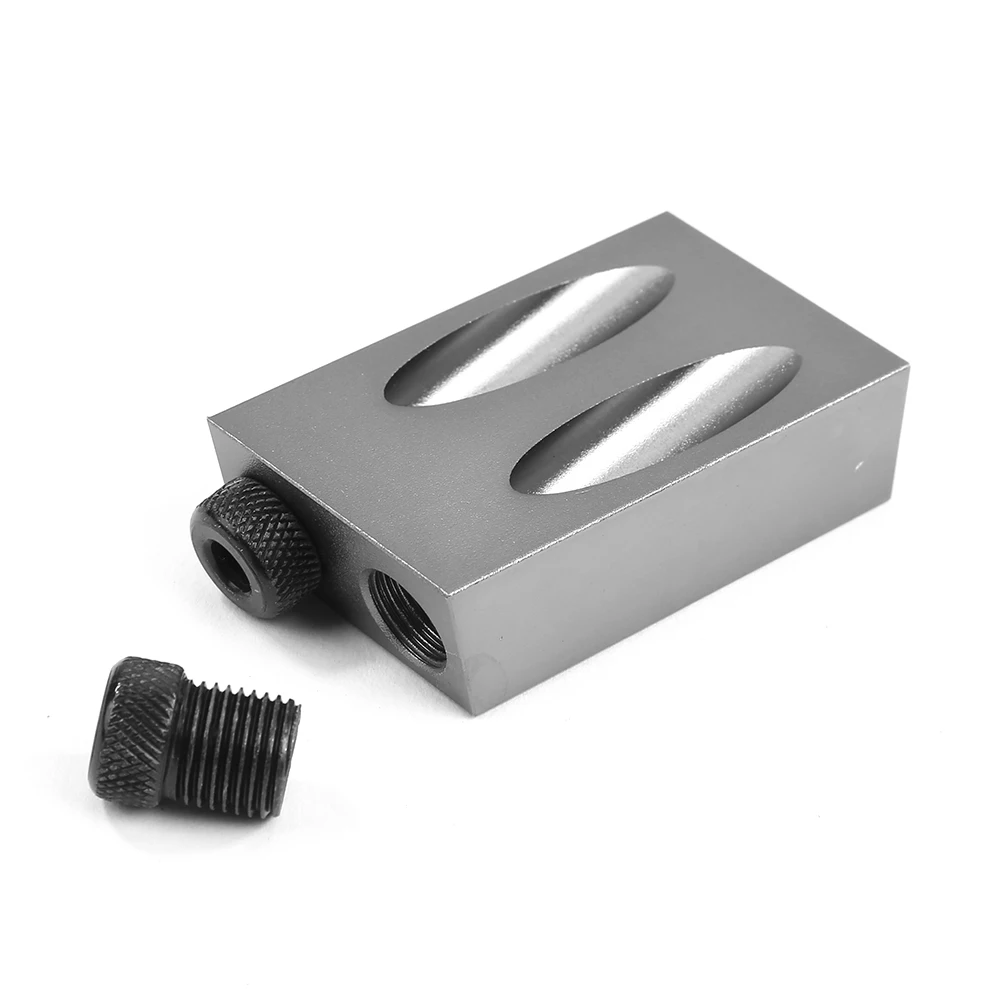 

14pcs/set DIY Oblique Hole Locator Drill Bits Guide Pocket Hole Jig Kit 15 Degree Angle Drill Guide Set Hole Puncher