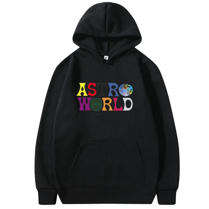 Мужской и Женский пуловер толстовка TRAVIS SCOTT ASTROWORLD желаю чтобы ты был здесь модная