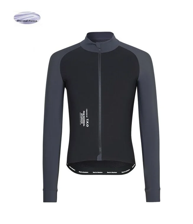 Cycling Jersey Весна/осень Por команда PNS мужские велосипедные Джерси Набор Майо Ropa Ciclismo с длинными рукавами комплект для велосипеда горный велосипед комплект одежды - Цвет: Cycling Jersey