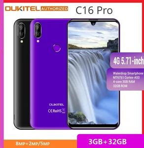 OUKITEL смартфон, экран 5,71 дюймов, Android 9,0, четырёхъядерный, 3 Гб ОЗУ 32 Гб ПЗУ