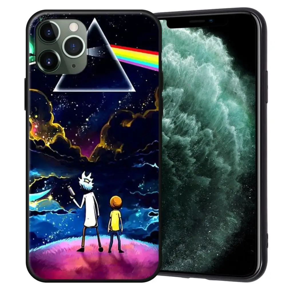 Рик и Морти черный чехол ТПУ для iPhone XR XS Max X Coque для iPhone 11 Pro Max чехол для iPhone 7 8 6 6S Plus 5 5S SE Fundas - Цвет: H6286