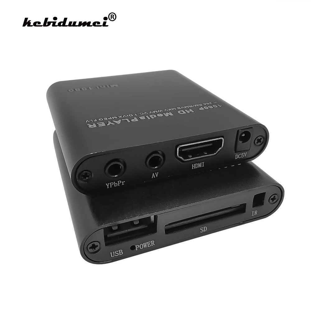 Full HD 1080P HDD мультимедиа плеер с совместимому HDMI SD медиа ТВ коробка зарядное