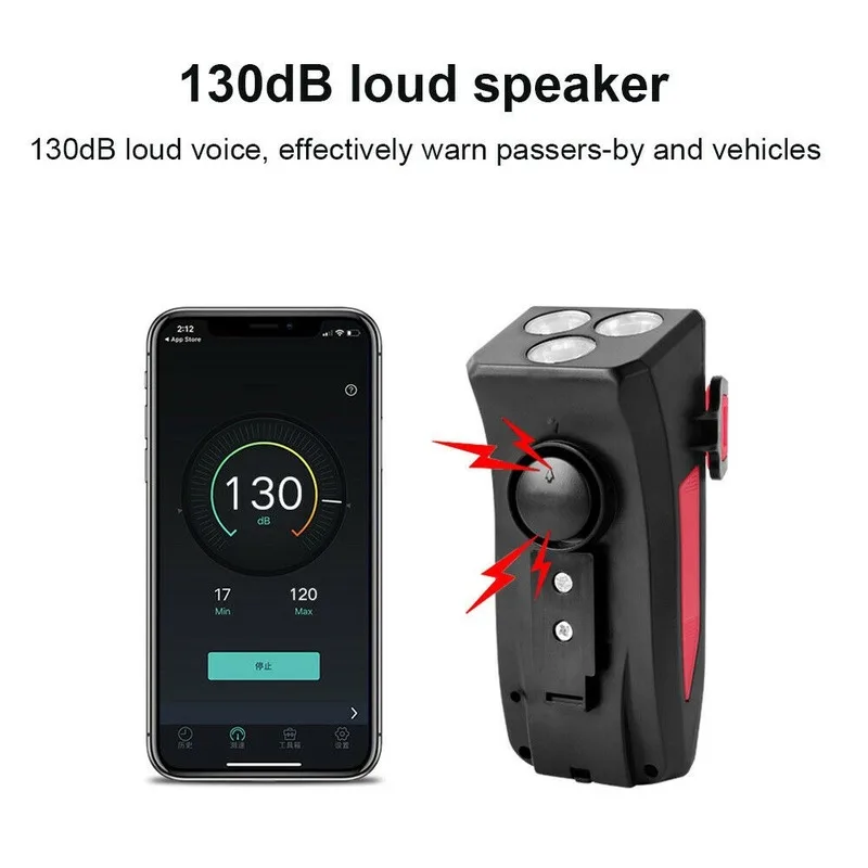 4 в 1 велосипедный светодиодный фонасветильник с зарядкой от USB | Мобильные