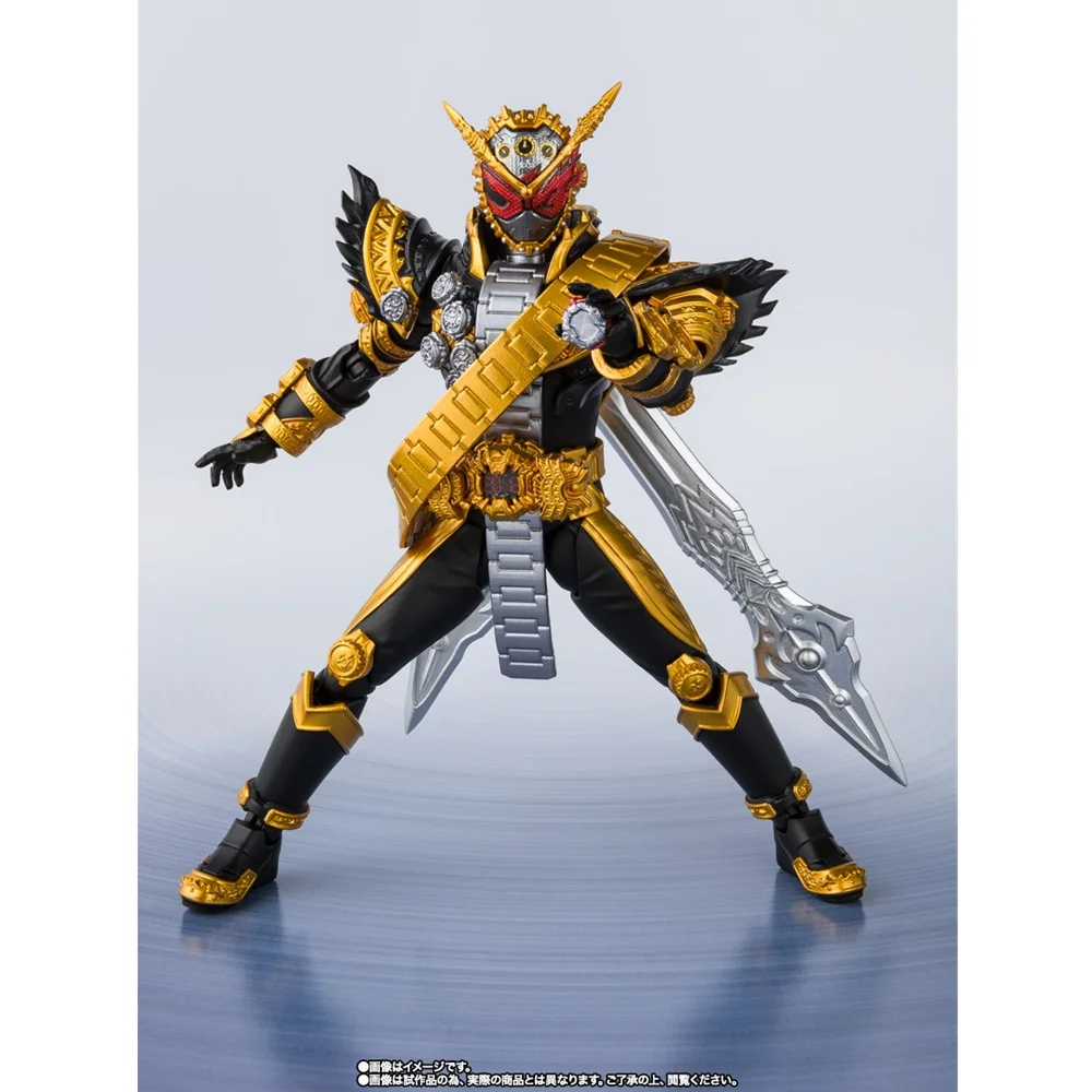 

BANDAI SHF Kamen Rider Time King Ohma Zi-O Big Gold Watch ZIO Anime Characters PVC Action Figure Model Decoration Toys In Stock