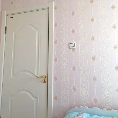 Высокое качество теплые розовые вертикальные полосы обои для гостиной спальни 3D Европейский пасторальный цветок нетканые обои ТВ назад