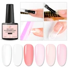 Быстрый гель для наращивания ногтей длиной 7 мл, прозрачный розовый, белый, телесный гель для ногтей, гелевый гель для наращивания, акриловый полилак для ногтей