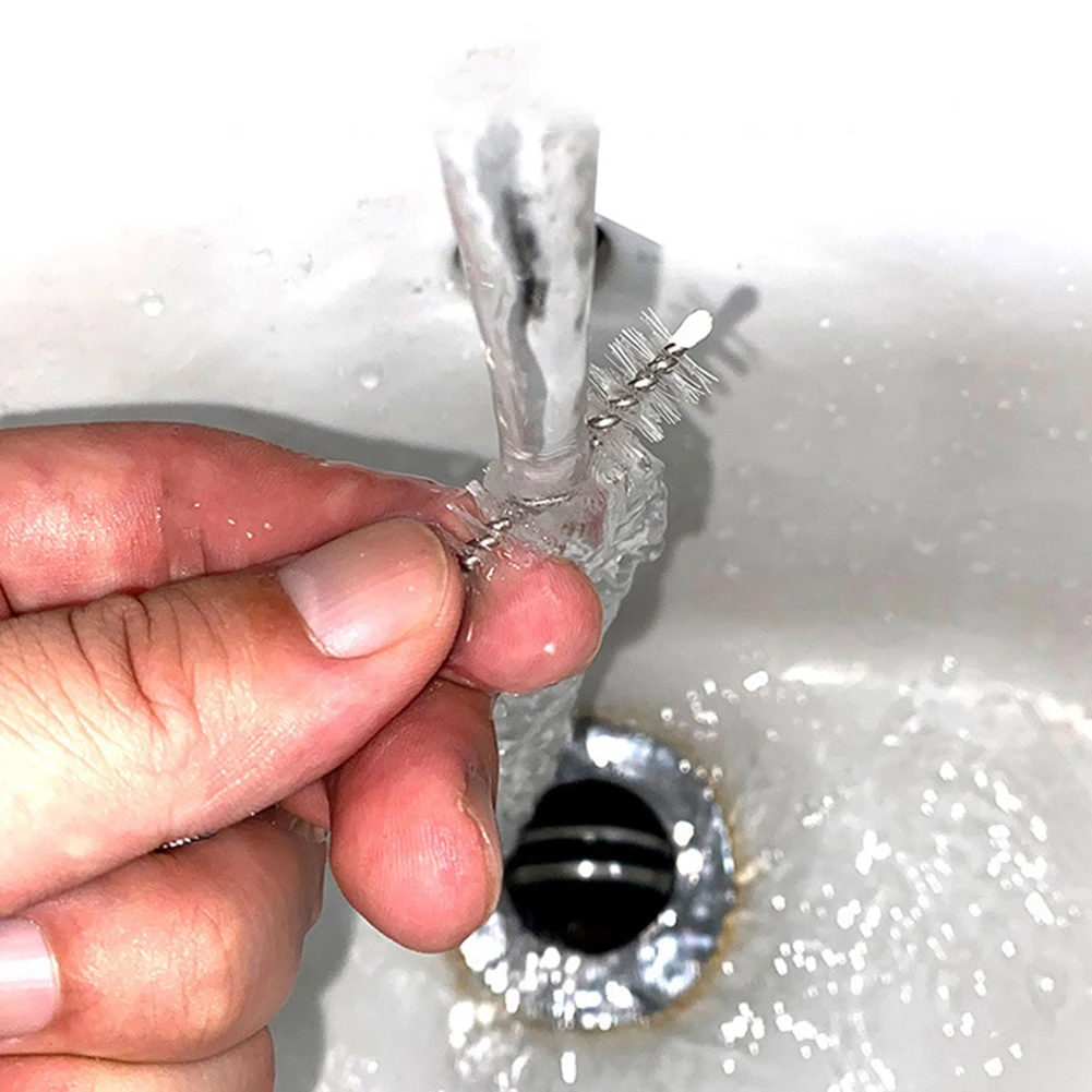 

Universal Pipe Brush Stainless Steel Cleaning Hose Brush Suitable For Fish Tank Aquarium Kitchen Refrigerator Cleaning Brush