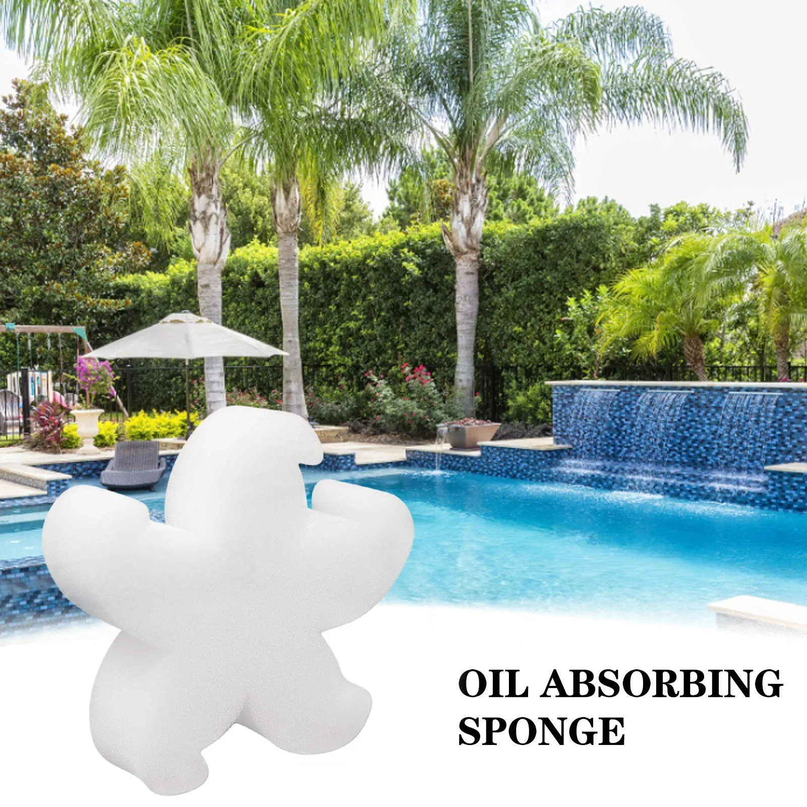 

20 шт. Губчатый Фильтр для бассейна в форме морской звезды d Высокоэффективная масляная поглощающая губка в форме животного губка для фильтр...