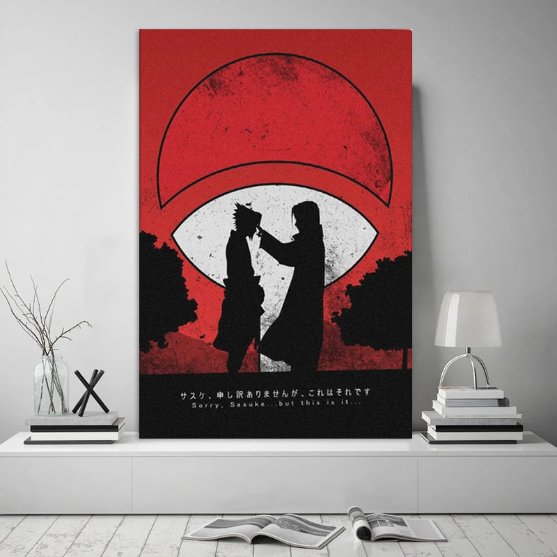 

5D алмазная живопись, постеры Sasuke и Itachi, Алмазная мозаика «сделай сам», вышивка, домашний декор, полный набор для вышивки крестиком