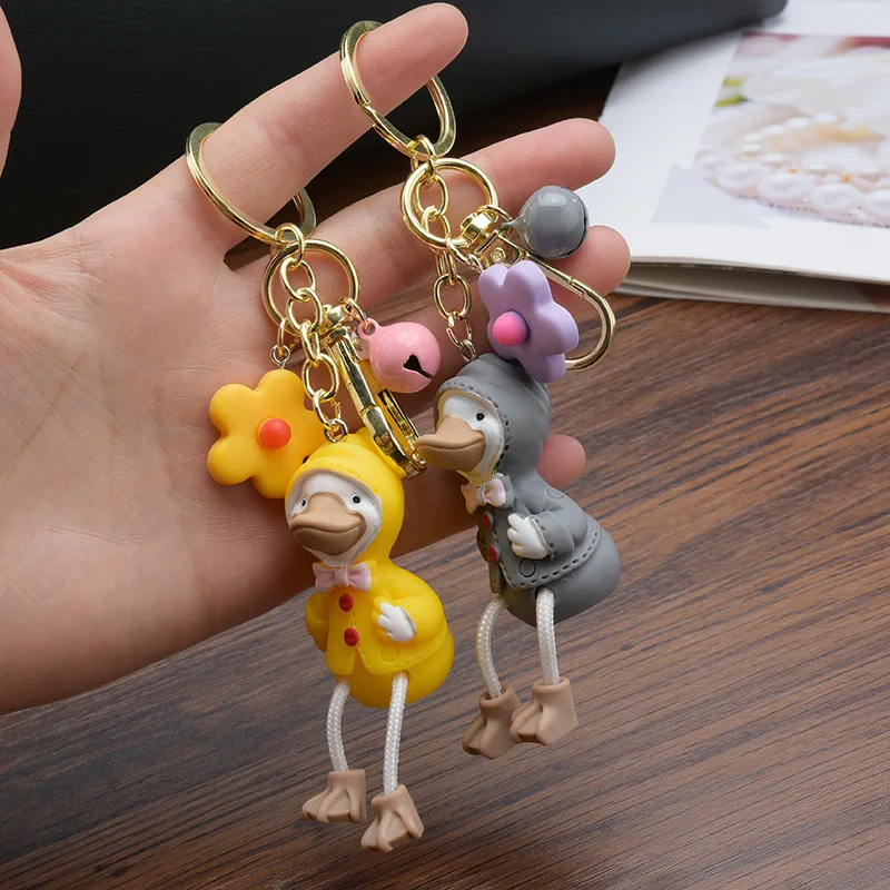 Корейский модный женский брелок для сумок аксессуары ключей с длинными