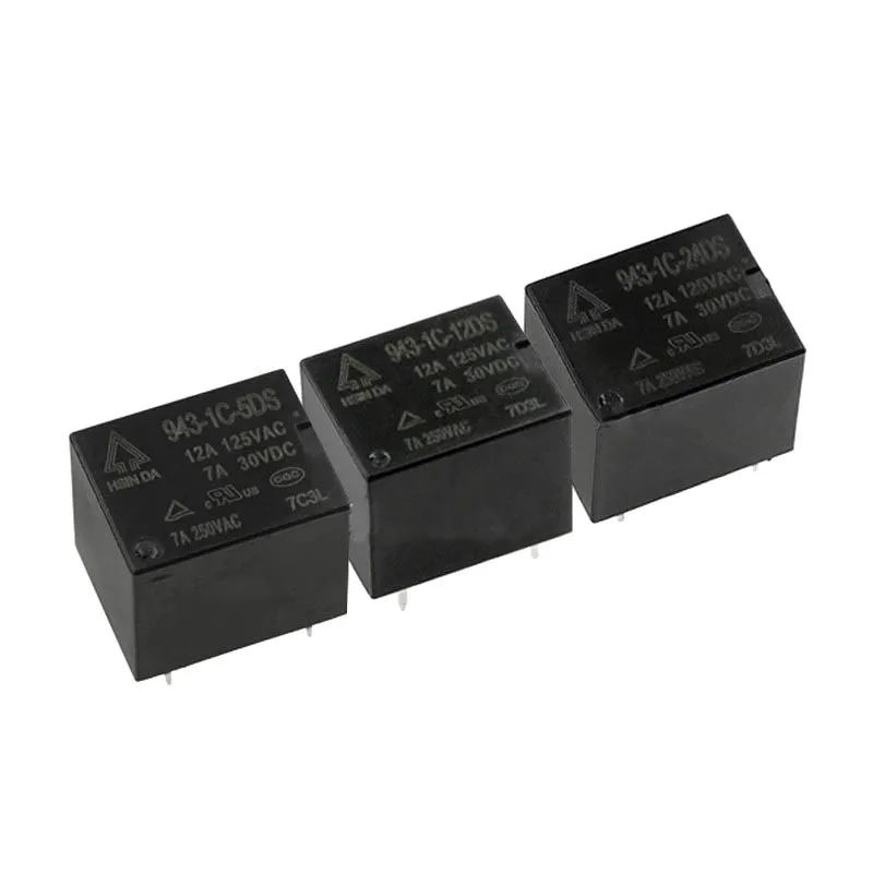 

HOT NEW 943-1C-12DS 943-1C-5DS 943-1C-24DS 943 1C 5VDS 12DS 24DS 5V 12V 24V relay 5VDC DC5V 12VDC DC12V 24VDC DC24V 7A 5PIN 5PCS