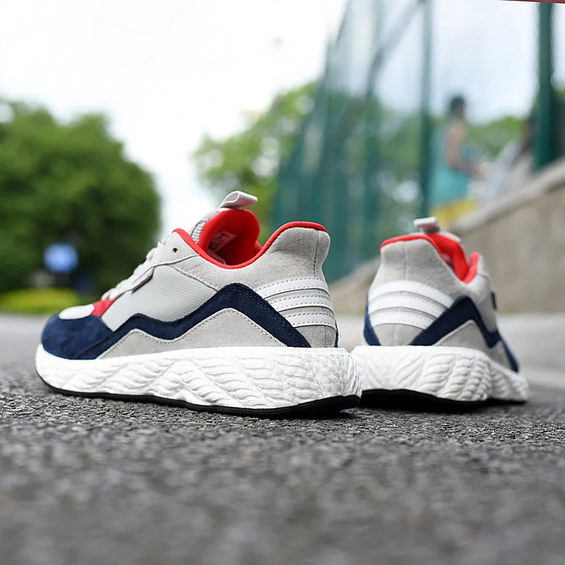 Новинка 2022 беговые кроссовки Treeperi Basf Boost Wave Runner v2 для мужчин и женщин черные Серые