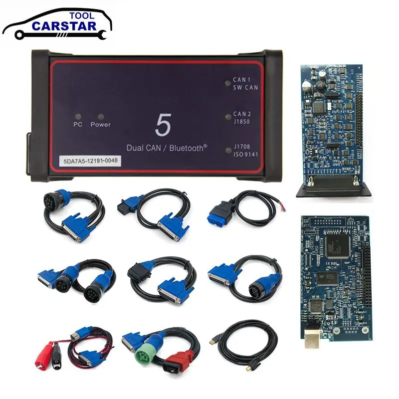 Новейший DPA5 без Bluetooth Dearborn Protocol Adapter 5 Full Adapters DPA Heavy Duty Truck Scanner Dual CAN DPA|Кабели и