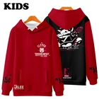 Толстовка с капюшоном Genshin Impact для детей 2-14 лет