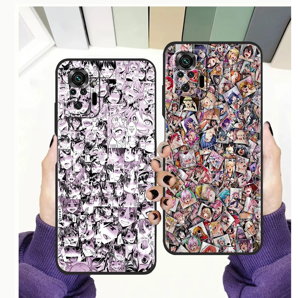 

Hentai Anime Girl Phone Case for Redmi Note 11 Pro Plus 7 8 8T 9S 9 10 Pro K40 Gaming 8 9 9A 9C Plus Shockproof Silicone Shell