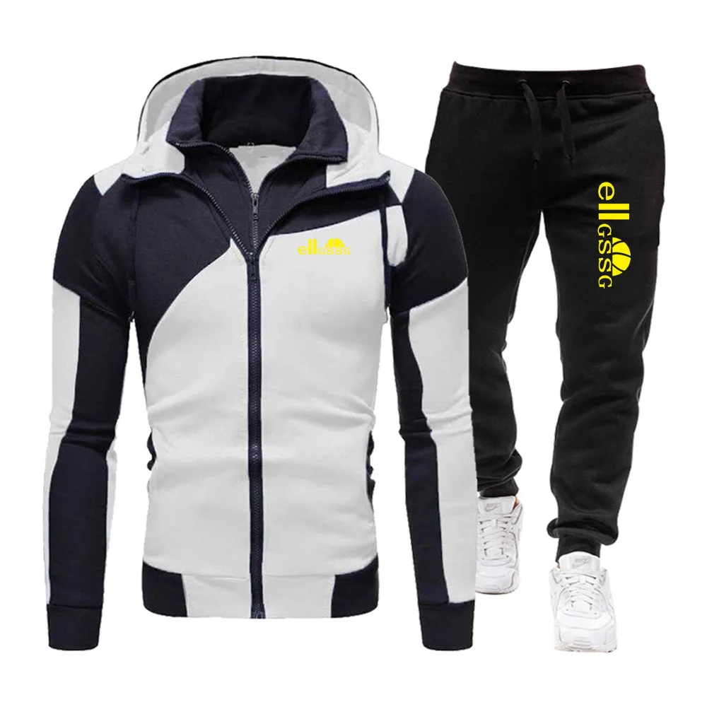 

2021 spring and summer casual wear sweatshirt trend daily zipper closure S-3XL + casual pants sports pants trousers S-3XL