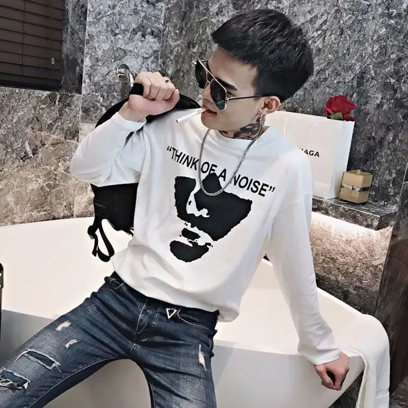

Spring and Autumn New Style Men's long sleeve thin sweater Korean casual men's wear jacket