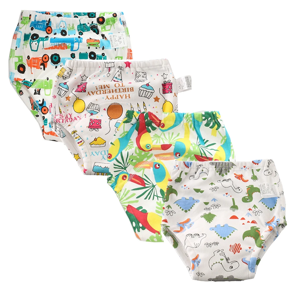 Тканевый подгузник для младенцев Многоразовые водонепроницаемые тренировочные