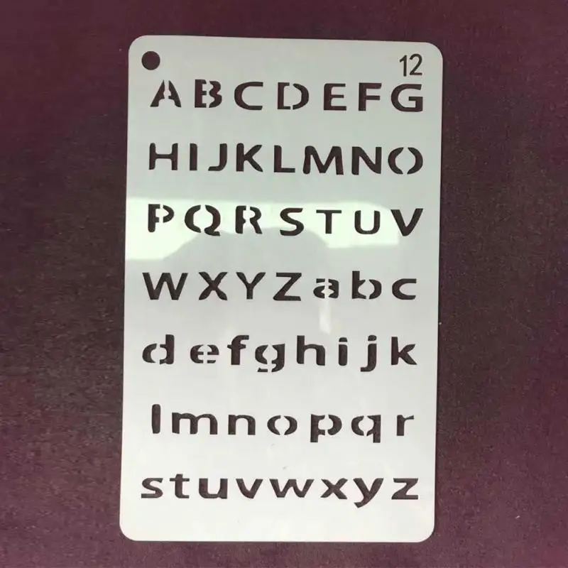 12 шт. набор трафаретов для скрапбукинга сделай сам многофункциональный шаблон