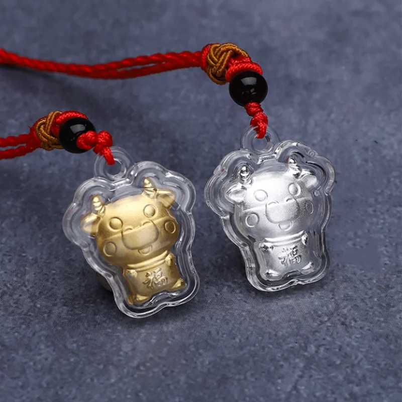 1 шт. 2021 год быка памятная монета китайский сувенир монеты без иностранных валют