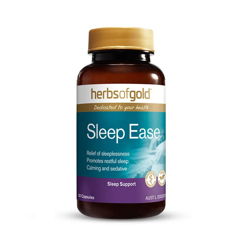 HerbsofGold Sleep Sustained Release Tablets 30 Capsules/Bottle Free Shipping