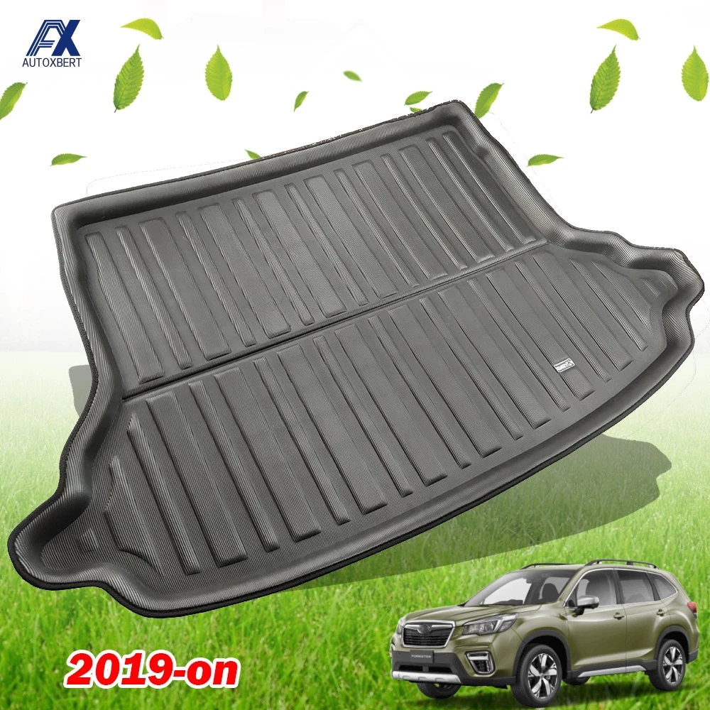 

AX Car Tailored Cargo Liner Boot Tray Rear Trunk Floor Mat Carpet Waterproof For Subaru Forester SK 2019 2020 MK5 5th