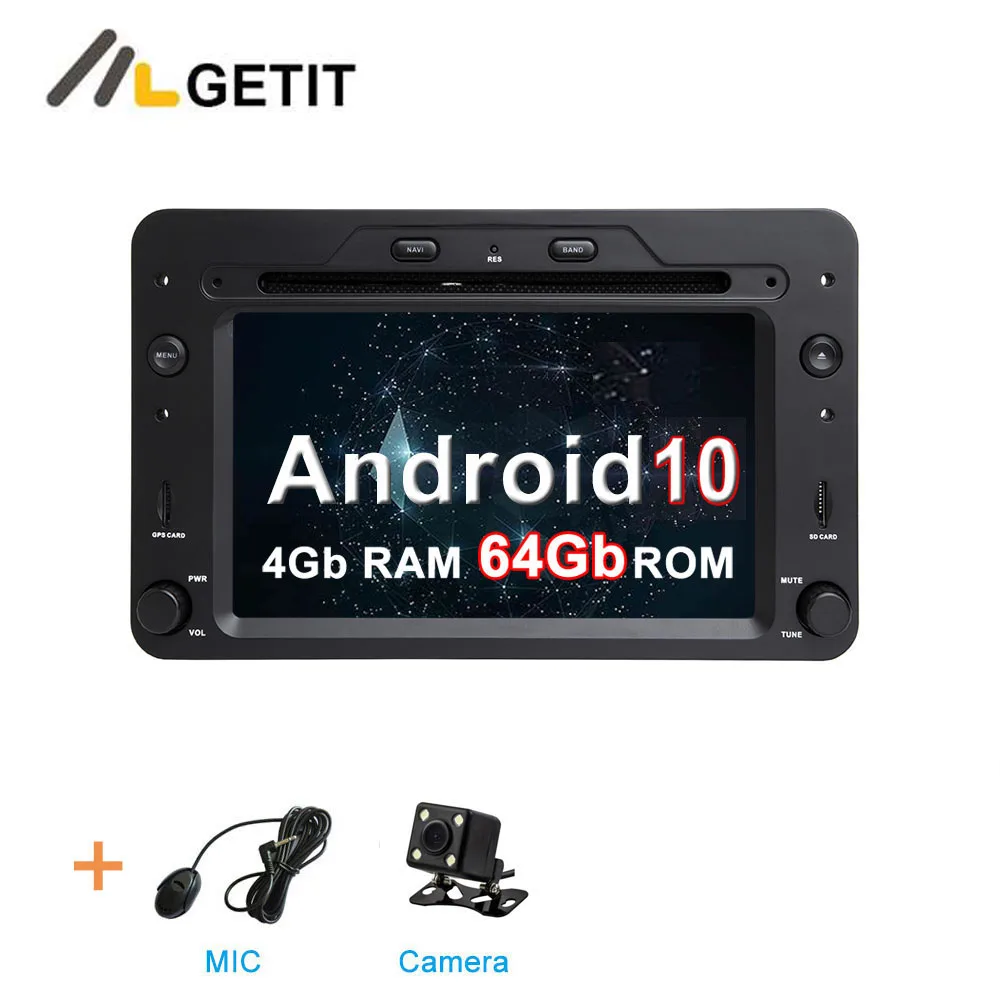 Android 10 автомобильный DVD мультимедийный плеер для Alfa Romeo 159 Sportwagon автомобиль Brera spider с wifi BT gps Радио стерео - Цвет: 4G CAMERA
