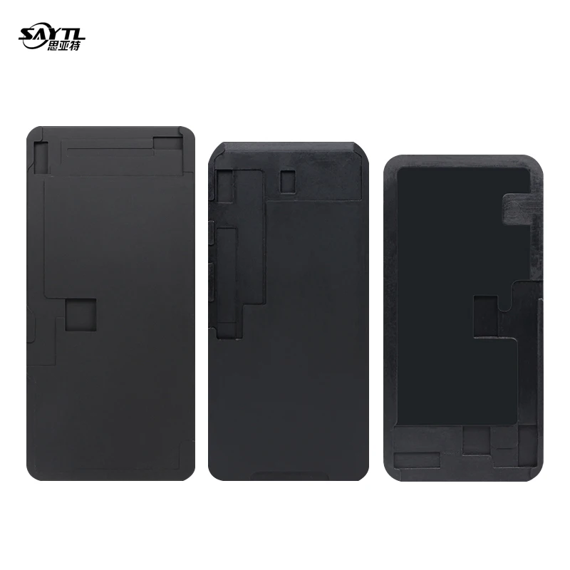 Черная резиновая прокладка OCA ламинирующая форма коврик без складки гибкий