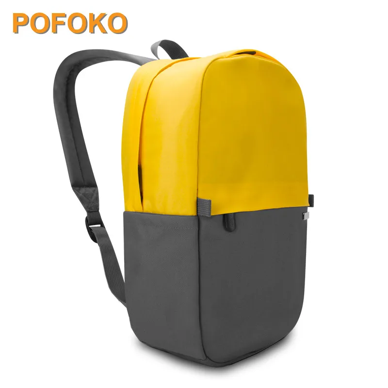 Новинка рюкзак Pofoko сумка для ноутбука 13 3 14 15 дюймов 4 Macbook женская Прямая поставка