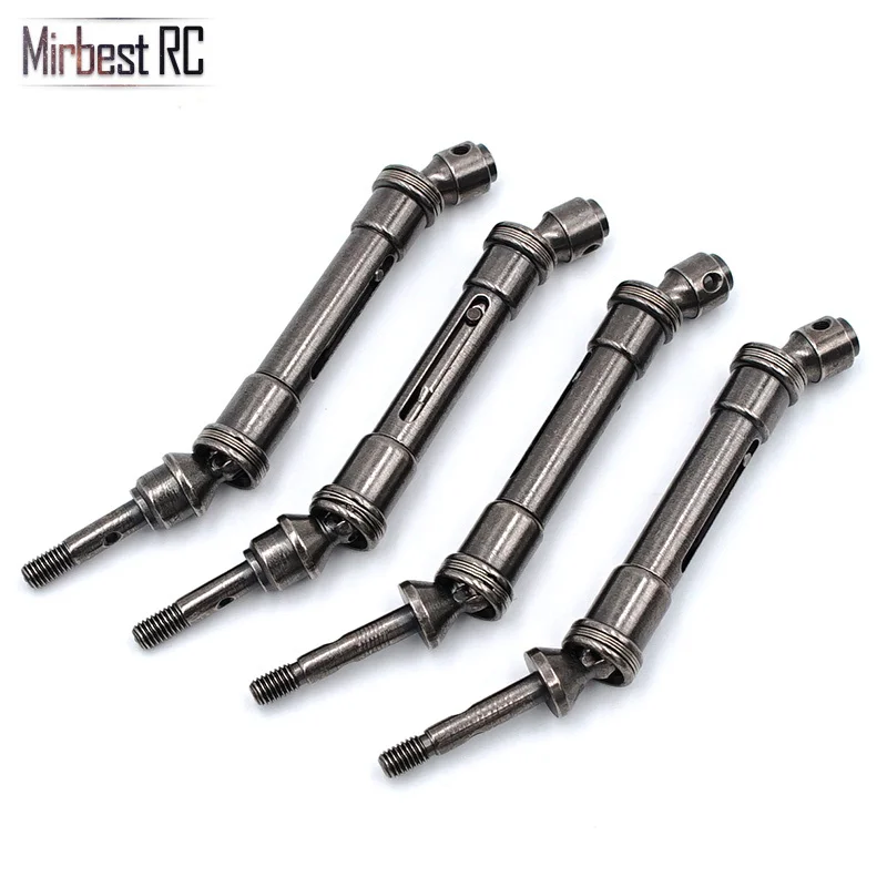 

For Traxxas 1/10 Slash 4x4 Stampede VXL 2WD 6851R 6851X 6852R 6852X CVD Steel Front Rear Drive Shaft Assembly Heavy Duty Parts