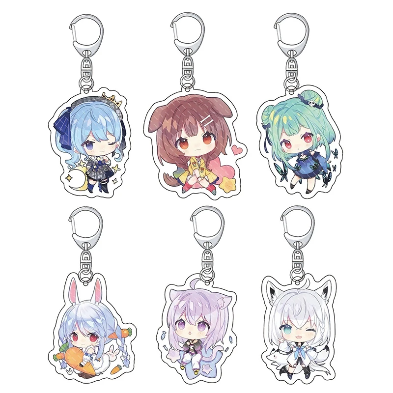 Брелок для ключей с изображением головы клювы версии Q инугами короне шираками