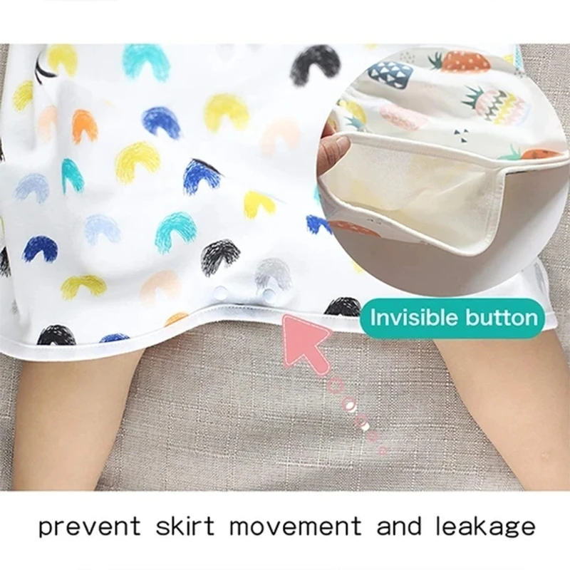 

Comfy Children Diaper Skirt Shorts 2 in 1 Anti Bed-wetting Washable Waterproof Cotton Potty Training Nappy Pants