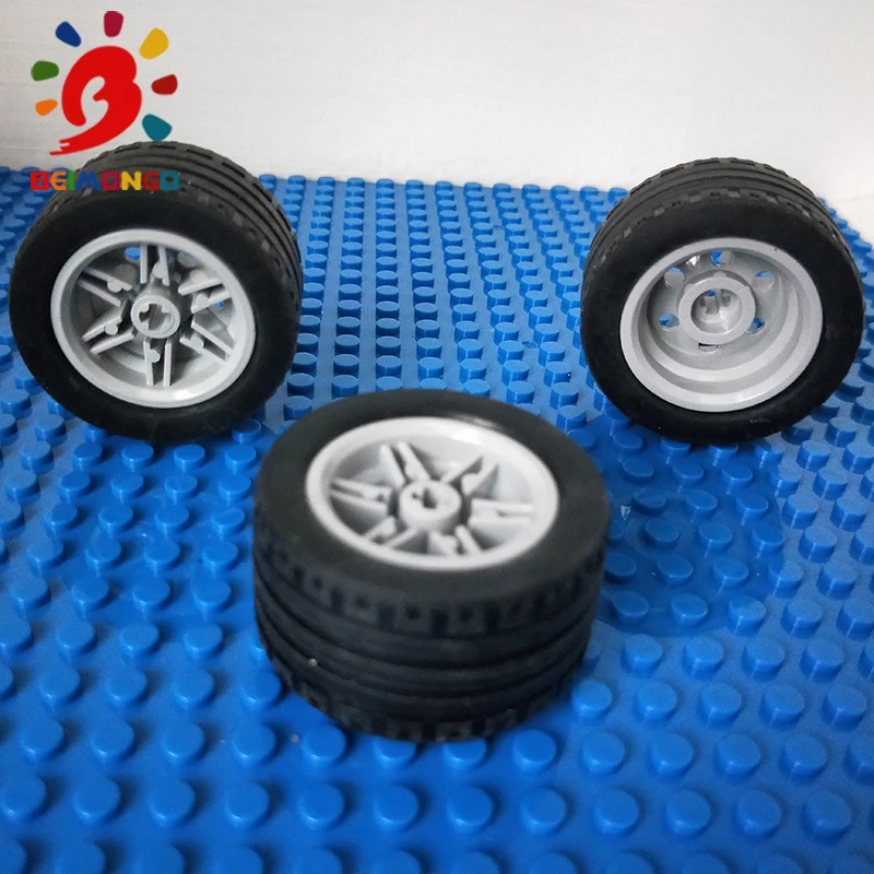 Бесплатная доставка! Строительные блоки BEIMONGO нормальная широкая шина MOC Φ 43 2x22 мм