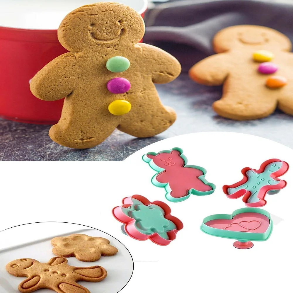 

26 Pcs Silicone Cookies Pastry Tools 3D Home Candy Cake Biscuit Embossing Mould Cutter Kitchen Accesories DIY Baking Mold Decor